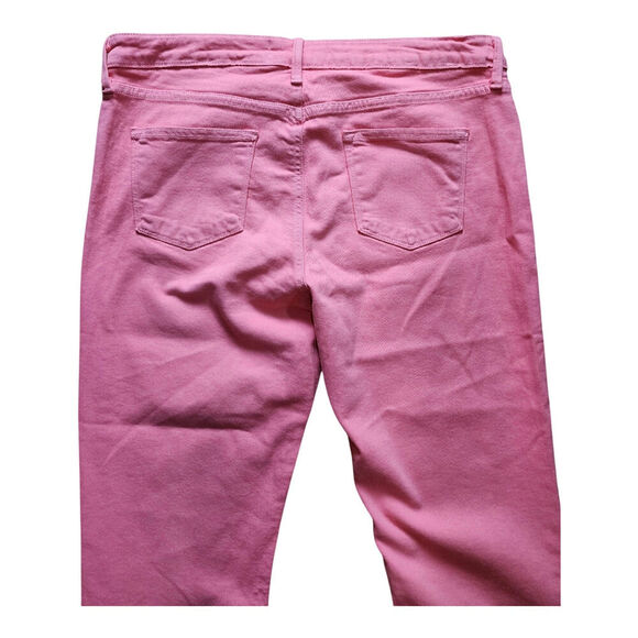Just Black Denim High-Rise Skinny Cotton and Spandex Blend Pink Jeans Size 32 - Picture 4 of 10